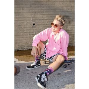 BP. • Be Proud by BP. Gender Inclusive Button-Up Unisex Shirt